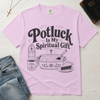 Potluck Is My Spiritual Gift T-Shirt — Funny Church Potluck Tee